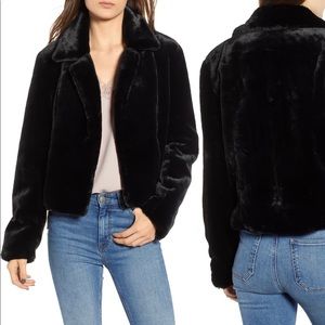 Blank NYC Fur Jacket
